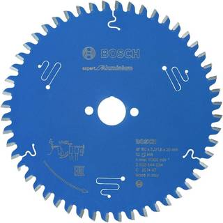 BOSCH Rundsavsklinge Expert for Aluminium 160 x 20 x 2,2 mm, 52