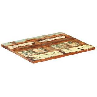 Bordplade 15-16 Mm 60X60 Cm Massivt Akacietræ - Massivt mangotræ / 70 x 60 cm 25-27 mm