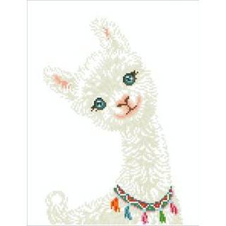 Diamond Dotz: Lama Lulu - 32 x 42 cm
