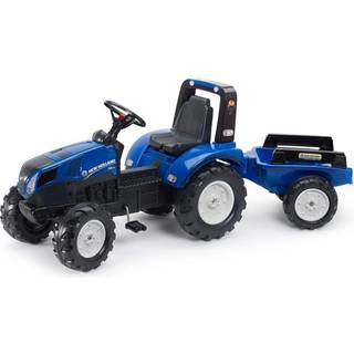 FALK New Holland traktor med vogn, 3 - 7 år