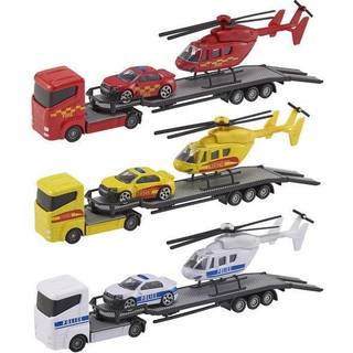 Legetøjsbiler - Helikopter transporter - 1 stk ass - Fra 3 år.