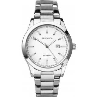 Sekonda ColourPop Quartz White Dial Stainless Steel Bracelet Ladies Watch 40363