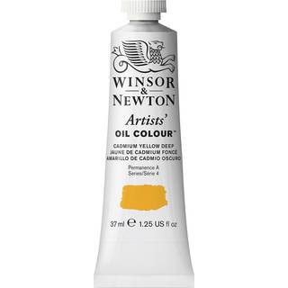 Winsor & newton artists oil colour cadmium yellow deep serie 4 1214111 37ml