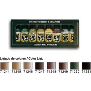AFV color series, Umtarnfarben 8x17ml