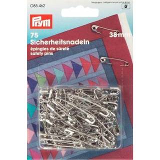 Prym - Sikkerhedsnåle 38mm Sølv - 75 Stk