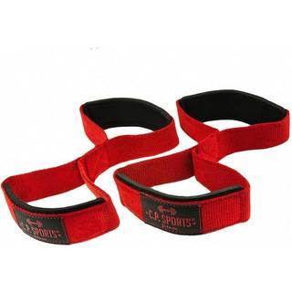 Figure 8 Straps - Lifting Loops, red, C.P. Sports