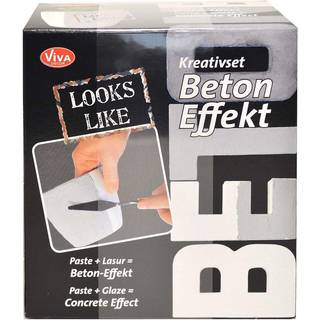 Betonpasta, grå, 1 sæt