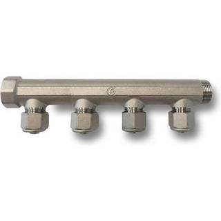 Pettinaroli fordelerrør messing tea 4 x 16 mm afgrening