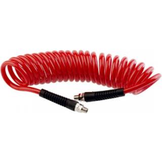 Rectus PUR Spiralslange i blå - 6,5/10 mm x 7,5/6 m med serie 1625 kobling