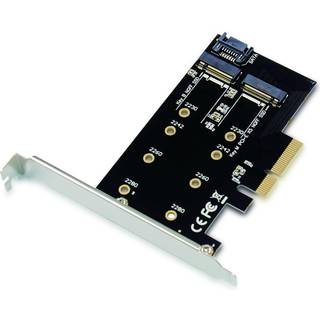 Conceptronics PCI Express Card 2-in-1 M.2 SSD PCIe