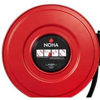 NOHA slangevinde Model 1SW. 30mtr. x 1'' slange. inkl. ventil. Montering på swingarm