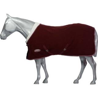 Weatherbeeta Sherpa Fleece Cooler Standard Neck Maroon/White 84 """"