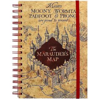 Harry Potter Notebook A5 Marauders Map