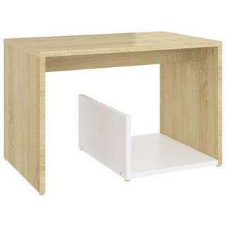 sidebord 59x36x38 cm konstrueret træ sonoma-eg