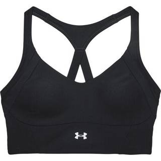 bh Under Armour UA Infinity Mid Rib Bra-BLK 1365772-001 Størrelse M