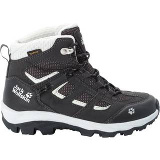 Jack Wolfskin Kids' Vojo Texapore Mid Phantom/Light Grey, Phantom / Light Grey, 31