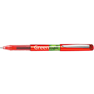 PILOT Blækkuglepen Pilot GreenBall rød, 10 stk. 4902505345272