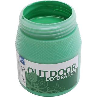 Udendørsmaling Grøn 250ml - Silkemat Finish