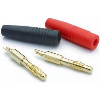 Guld bananstik, 4,0mm, 1sæt