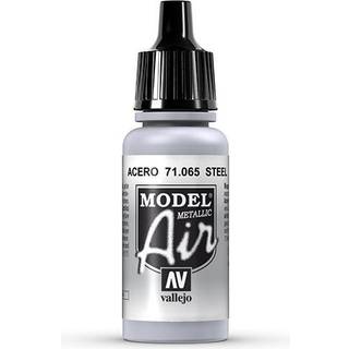 Vallejo Model Air 17Ml Steel [Levering: 1-2 dage]