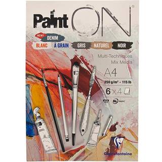 Paint ON - Mix media - 24 ark. A4 - 24 ark