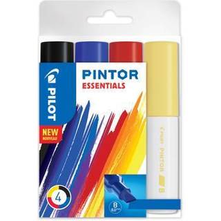 Pilot Pintor Marker | B | Essentials | 4 farver