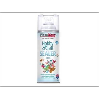Plastikote 4141 400 ml Hobby Twist Glans Craft Forsegler - Klar