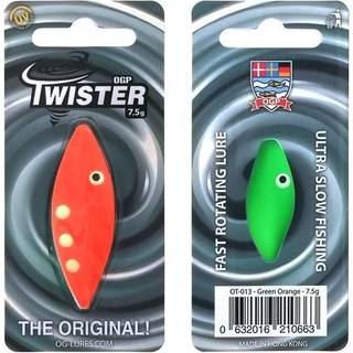 Twister 2g - grøn orange (På lager i varehus)