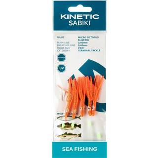 Kinetic Sabiki Micro Octopus Slim forfang (På lager i varehus)