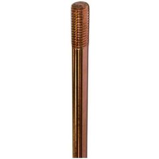Jordspyd Ø14,2 mm, længde 2000 mm, kobber, med gevind