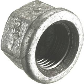 Galvaniseret slutmuffe 1/2"