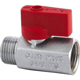 Kuglehane 012 m/n 1/2'' m/rød håndtag