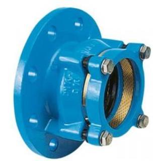 Hawle SYSTEM 2000 flangekobling DN50/63 mm. PN16. Trækfast. A4 bolte. Duktiljern