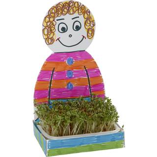 Hvid Karsebakke-figur 20 cm - 6 sæt pr. pakke