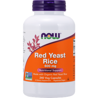 NOW Foods Rød Gær Ris 600 mg