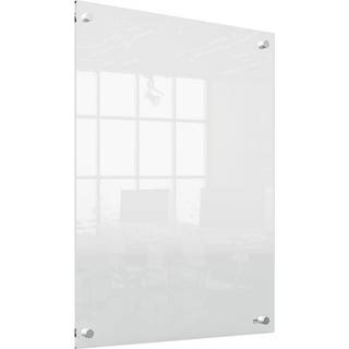 Nobo transparent akryl mini whiteboard vægmonteret 60x45 cm