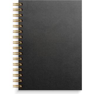 Burde Notesbog | A5 | Linjeret | Black