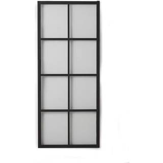 Habo - Cube skydedør 100x213,3 cm - Sort