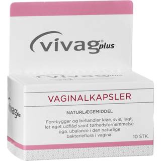 Vivag Plus Vaginalkapsler u/ap - 10 kapsler