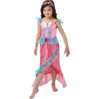 Havfrue Prinsesse Deluxe Udklædning(Str. 104/S)