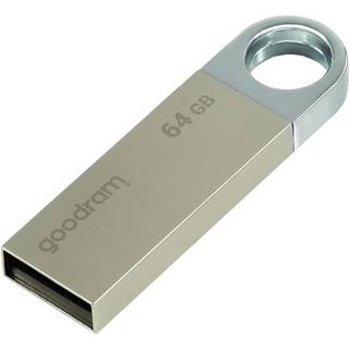 Goodram UUN2 USB-nøgle 64 GB USB Type-A 2.0 Sølv