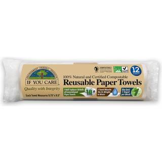 If you care, reusable paper towels