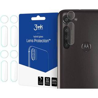 Motorola Moto G8 Power 4 x Kameralinse Beskyttelse Hybridglas - Gennemsigtig