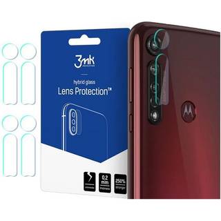 Motorola Moto G8 Plus 3MK Beskyttelsesglas til Kameralinse - 4 Stk.