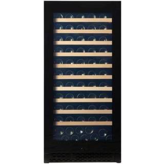 Pevino Majestic 113 flasker - 1 zone - Sort glasfront