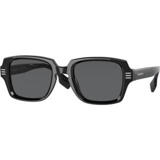Burberry Mand BE4349 ELDON 300187 Solbriller Acetat Sort Grå Firkantet Normal