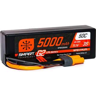 3s  5000mAh - 50C - Spektrum LiPo HC G2 IC5