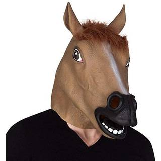 Brun hestemaske