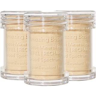 Jane Iredale Amazing Base Loose Mineral Powder SPF 20 Refill 3 Pieces 7,5 gr. - Warm Silk