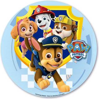 Vaffelpapir Paw Patrol Happy sukkerfri Ø20 cm